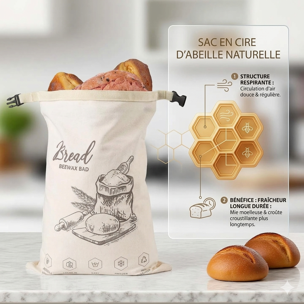 Le plaisir du pain frais plus longtemps. Moins de gâchis. Plus d'économies.